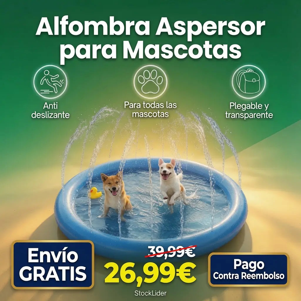 Alfombra Aspersor para Mascotas 100cm