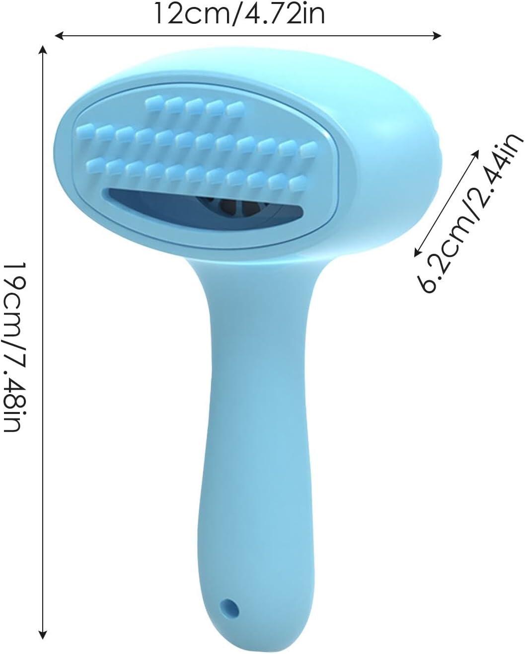 Cepillo Eléctrico Quitapelos para Mascotas - Removedor de Pelo Sueltos y Nudos