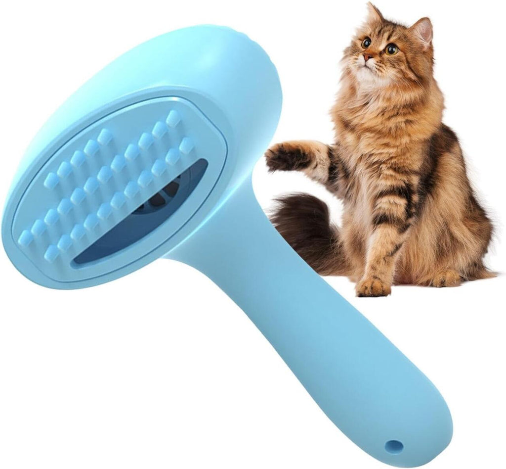 Cepillo Eléctrico Quitapelos para Mascotas - Removedor de Pelo Sueltos y Nudos
