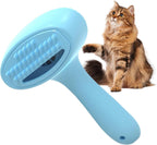 Cepillo Eléctrico Quitapelos para Mascotas - Removedor de Pelo Sueltos y Nudos