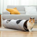 Túnel Plegable para Gatos Funnyl - Juguete Interactivo 2 Posiciones