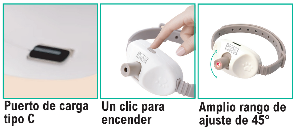 Collar de Juego Láser para Gatos - Puntero Automático Recargable