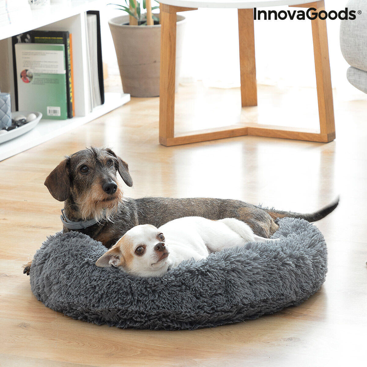 Cama Antiestrés para Mascotas Bepess Ø 60 cm - Cama Redonda Relajante