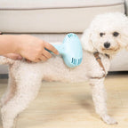 Cepillo Eléctrico Quitapelos para Mascotas - Removedor de Pelo Sueltos y Nudos